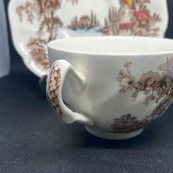 Johnson bros the old mill Tea cup and saucer - Picture 5 of 11